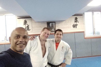 Dernières préparations de Christophe GONDOUX pour leur examen le 17-18 mai, du CQP moniteur de Judo.